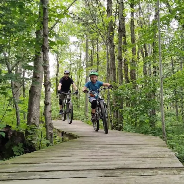 Piste cyclabe Chaudiere appalache